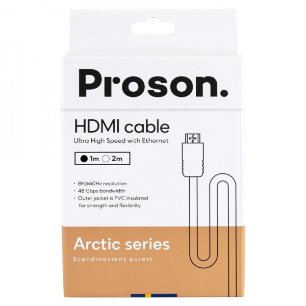 Proson Arctic HDMI 8K, 2 meter