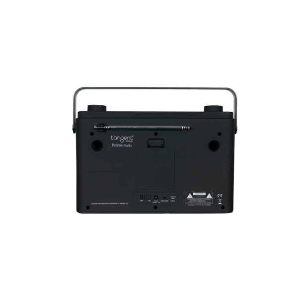 Tangent Pebble Radio zwart